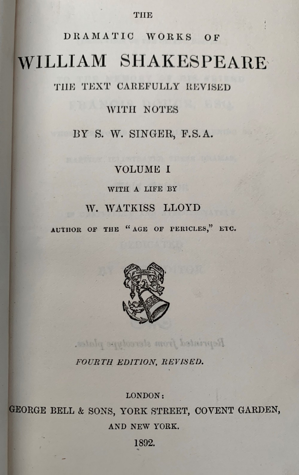 Handsomely bound 10 book set of The Dramatic Works of William Shakespeare dated 1892 View VIII