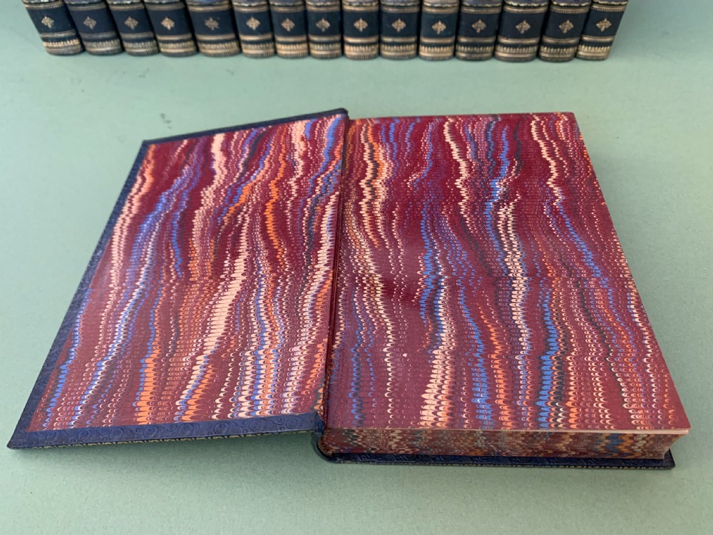 3 sets of works by Lord Macaulay in 16 uniformly bound leather books 1880-1895 View VIII