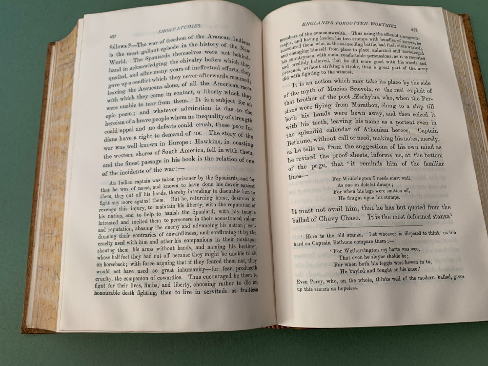 Short Studies on Great Subjects by Froude complete in 4 books dated 1894/5 View X