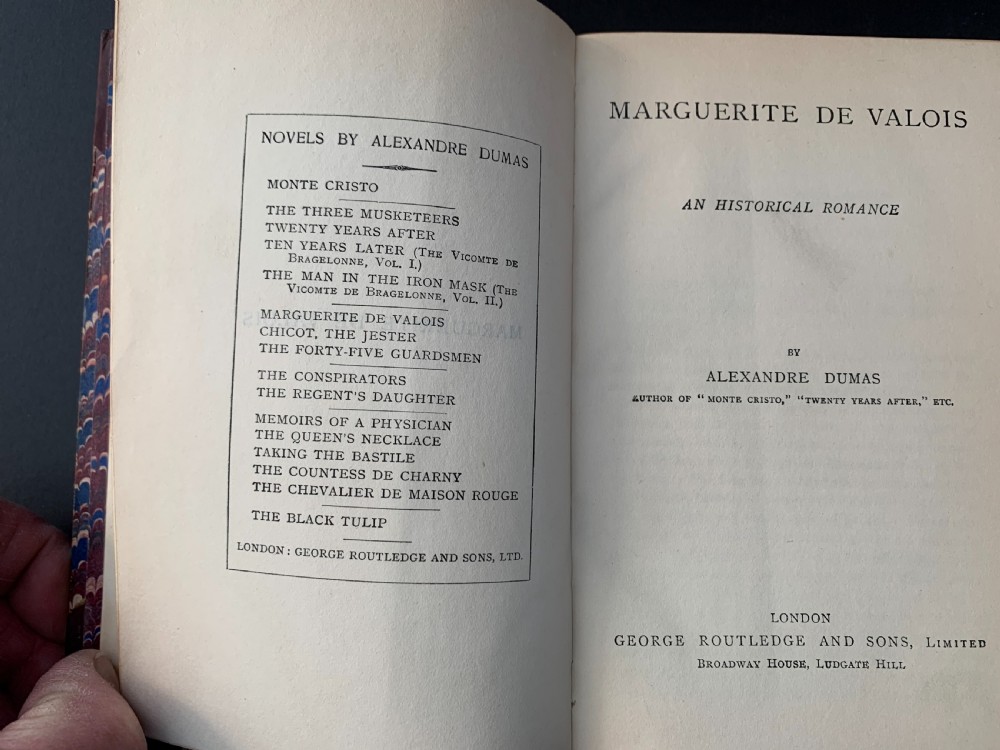 16 HANDSOME AND UNIFORMLY BOUND BOOKS BY ALEXANDRE DUMAS CIRCA 1890 View XI
