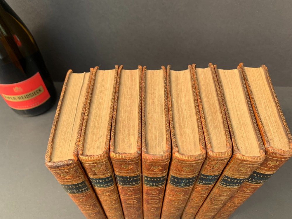 Thomas Mortimer’s The British Plutarch complete in 8 books dated 1791.  View IV
