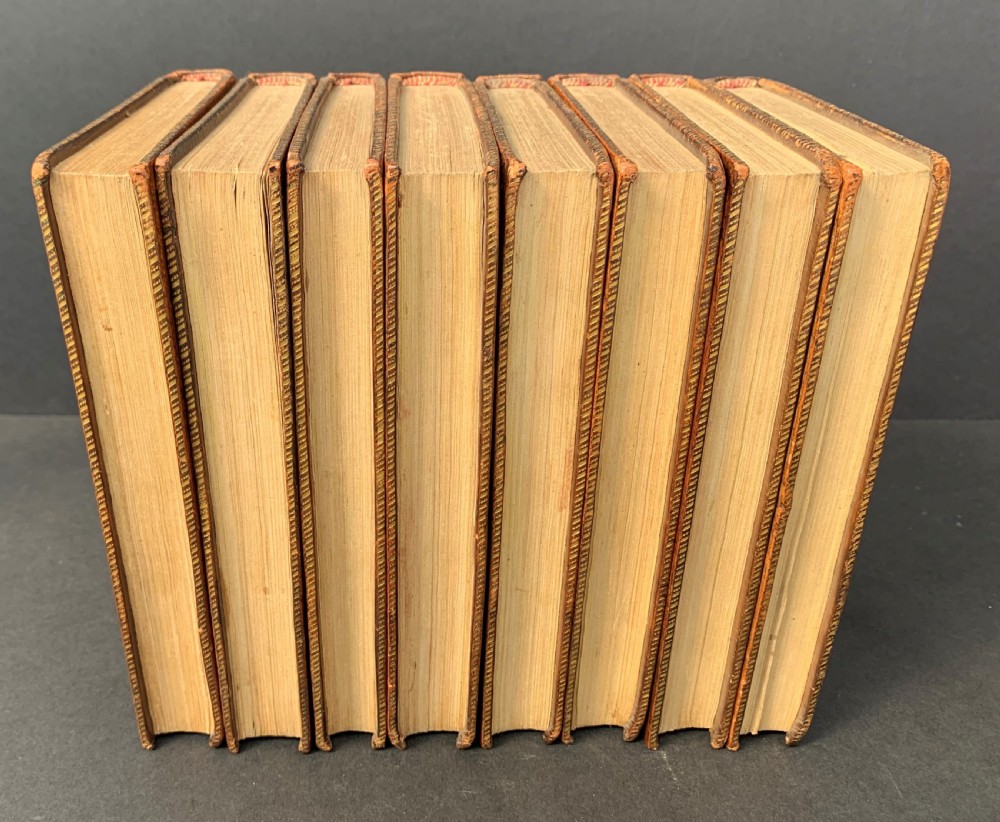 Thomas Mortimer’s The British Plutarch complete in 8 books dated 1791.  View V