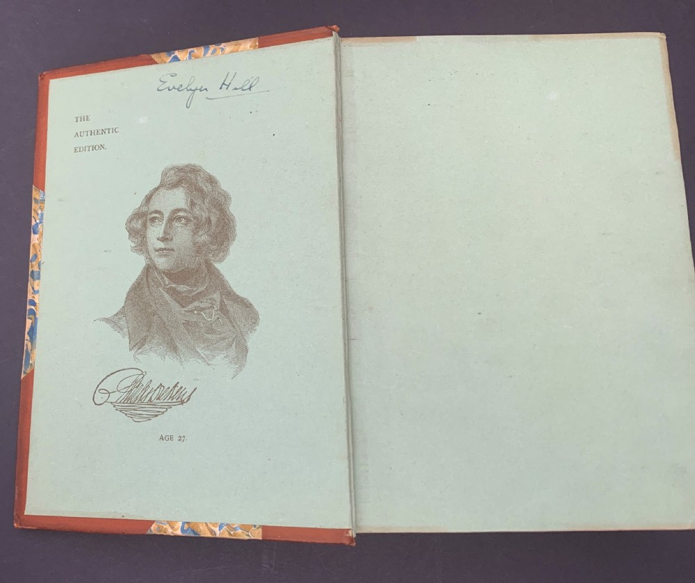 The Authentic Edition of The Works of Charles Dickens complete in 21 uniformly bound books by Riviere & Son dated 1901. View X