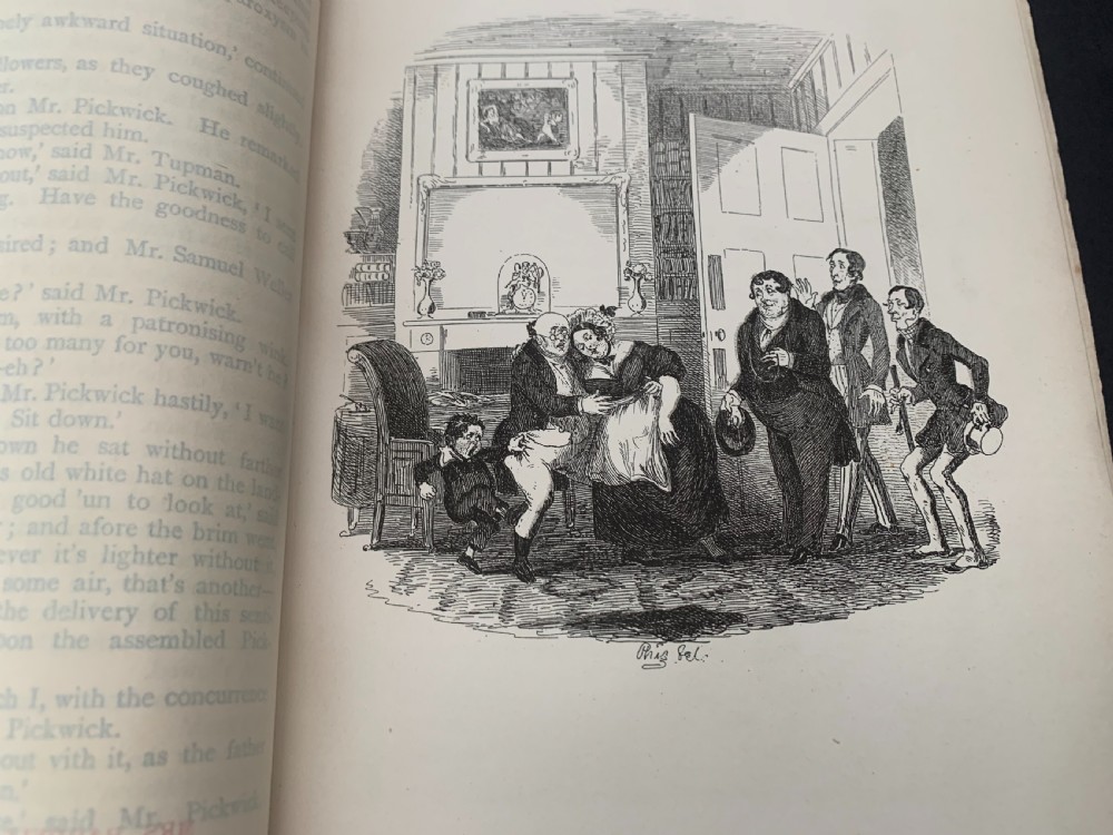 The Authentic Edition of The Works of Charles Dickens complete in 21 uniformly bound books by Riviere & Son dated 1901. View XVII