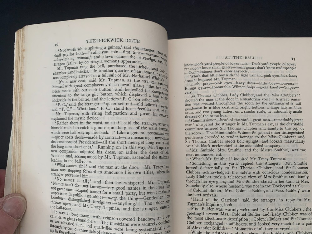 The Authentic Edition of The Works of Charles Dickens complete in 21 uniformly bound books by Riviere & Son dated 1901. View XVIII