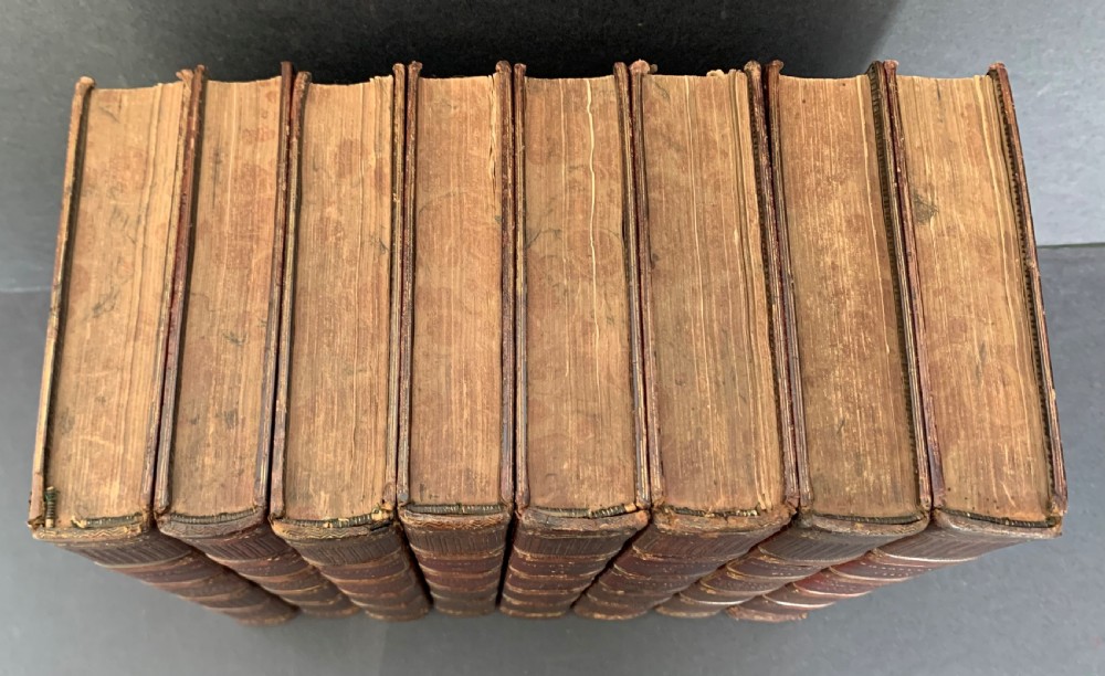The Plays of William Shakspeare complete in 8 leather bound books dated 1823 View III