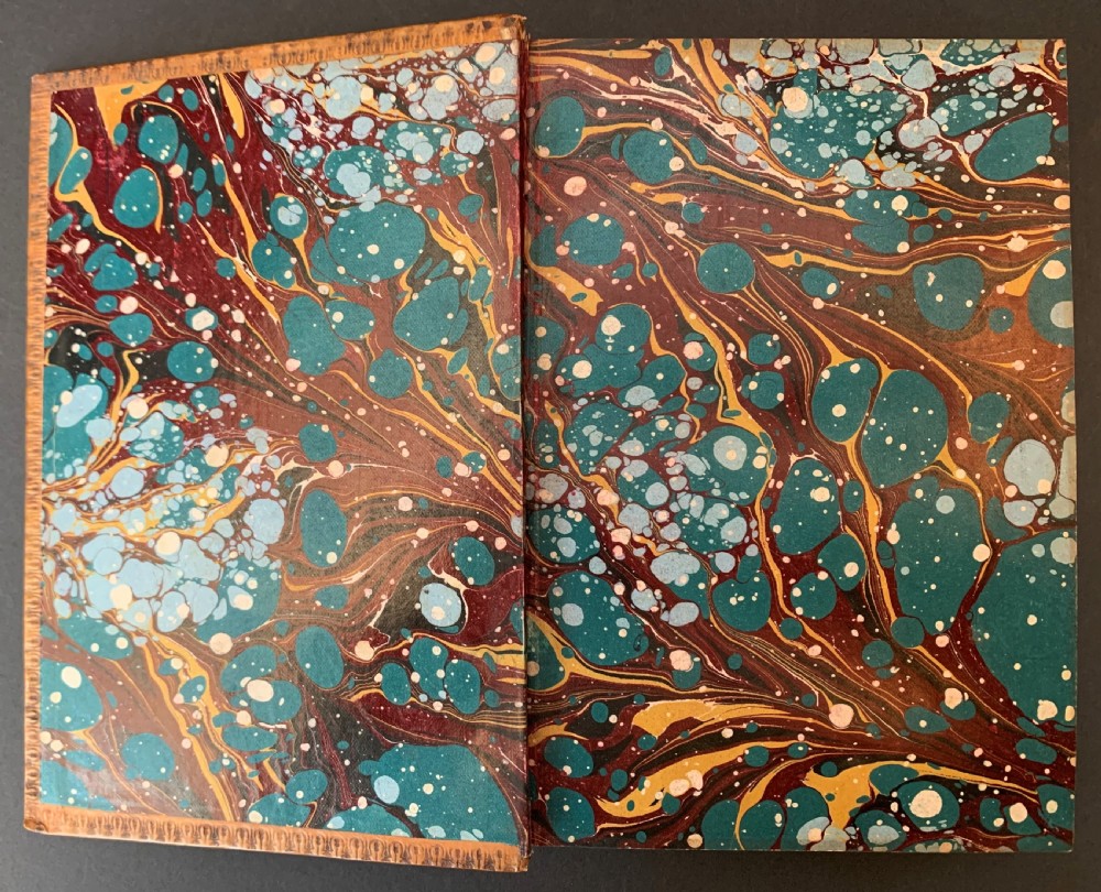 Beautifully bound book of Stories from Homer by Alfred Church with 24 illustrations from Flaxman’s Designs.   View VII