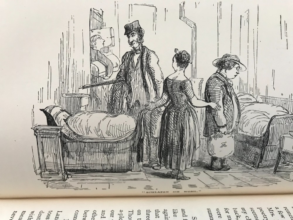 Thackeray's Works complete in 13 books uniformly bound by Bumpus View XVI