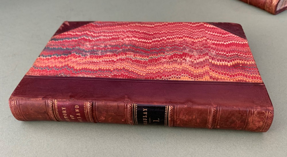 Lord Macaulay's History of England complete in 4 leather bound books dated 1864 View IV