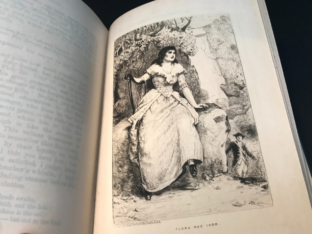 A superb set of Sir Walter Scott's Waverley's Novels complete in 48 Riviere bound books dated 1892-1894 View XVIII