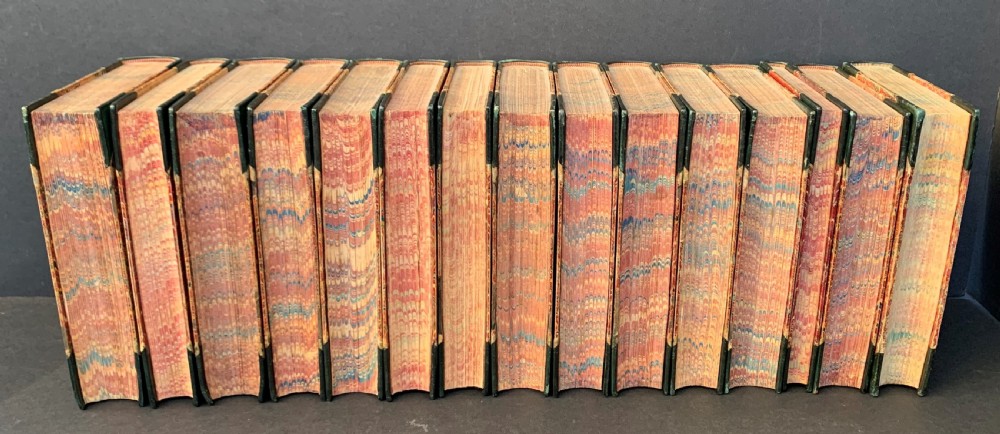 Forster's Life of Dickens, 13 of Dicken's novels and some of his short stories contained in 15 uniformly bound books 1867-1875 View IV