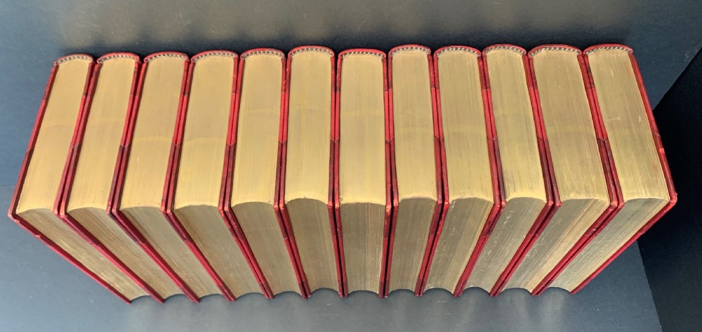 12 book first edition set of Froude's History of England dated 1856-1870 View VIII