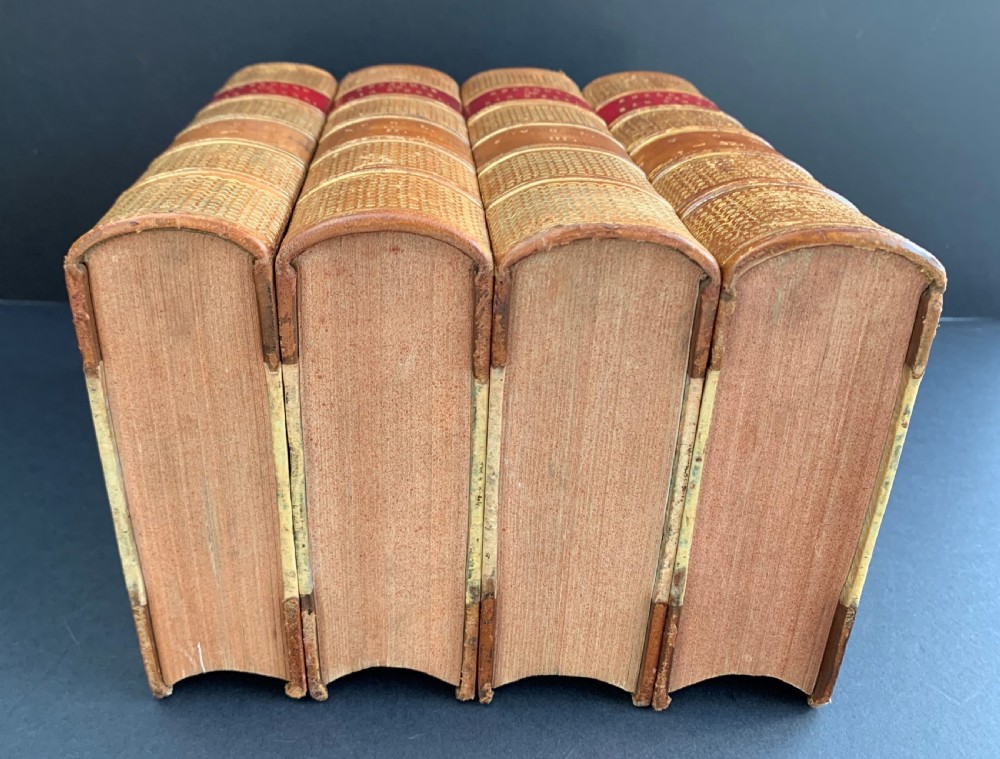 FIRST EDITION 4 book set of The Speeches of Sir Robert Peel dated 1853 View IV