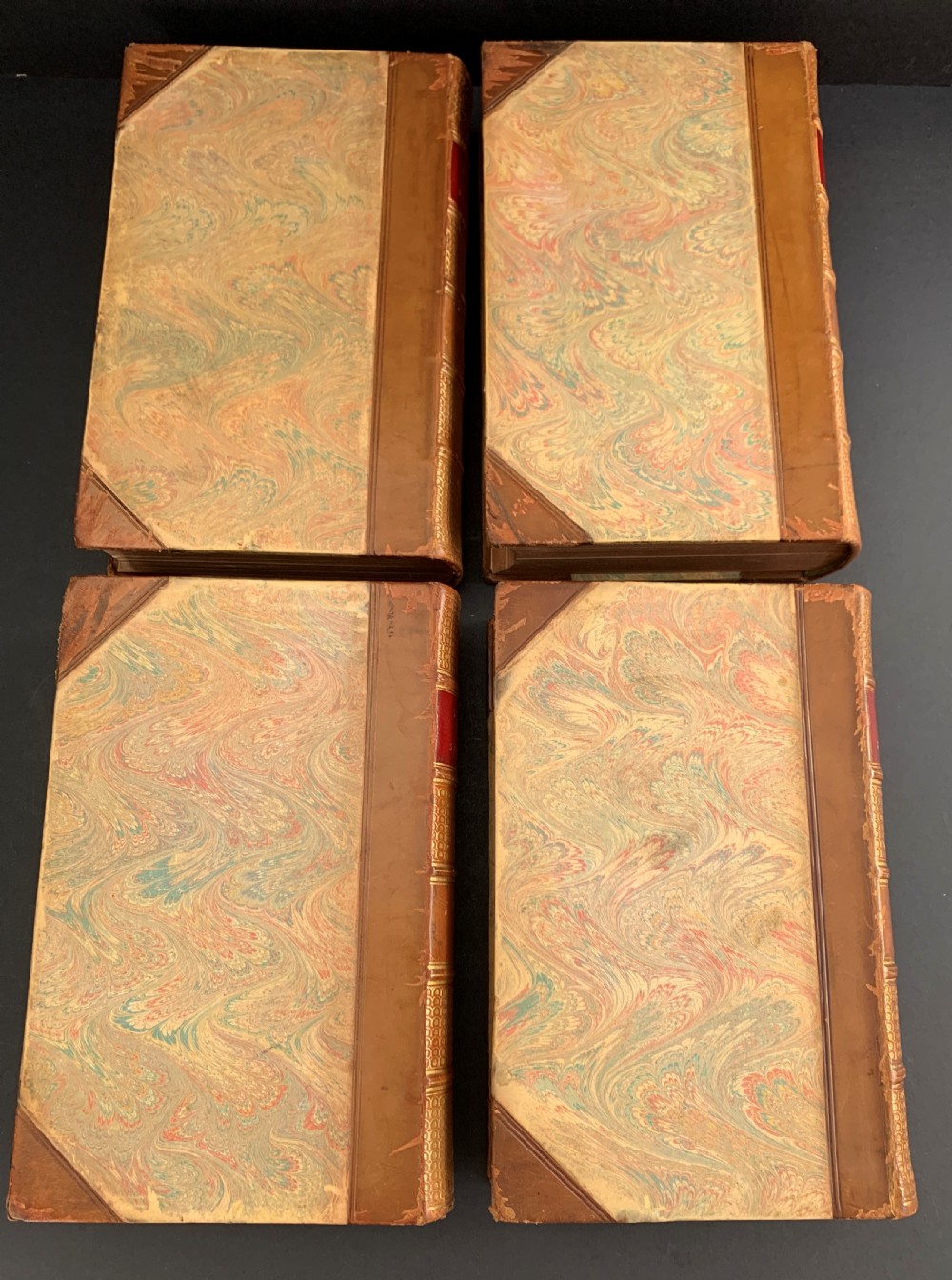 FIRST EDITION 4 book set of The Speeches of Sir Robert Peel dated 1853 View VI