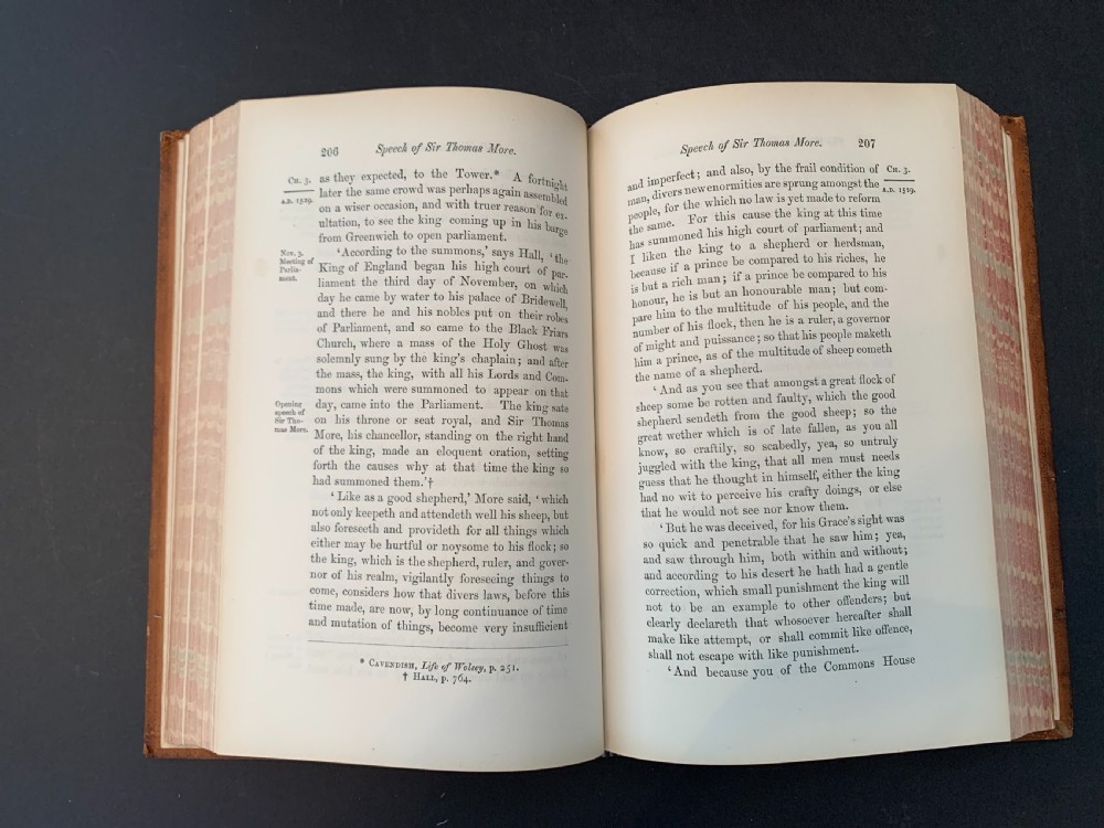 12 book set of Froude's History of England bound by Bickers and dated 1858-1870 View IX