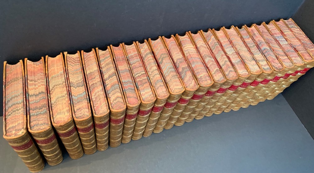 An attractive and uniformly bound 22 book unbroken run of The Argosy dated 1867-1878 View IV