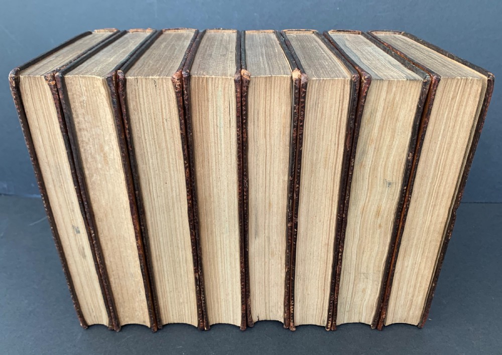 Nathaniel Hooke's Roman History complete in 8 uniformly bound books published 1765-1772 View III