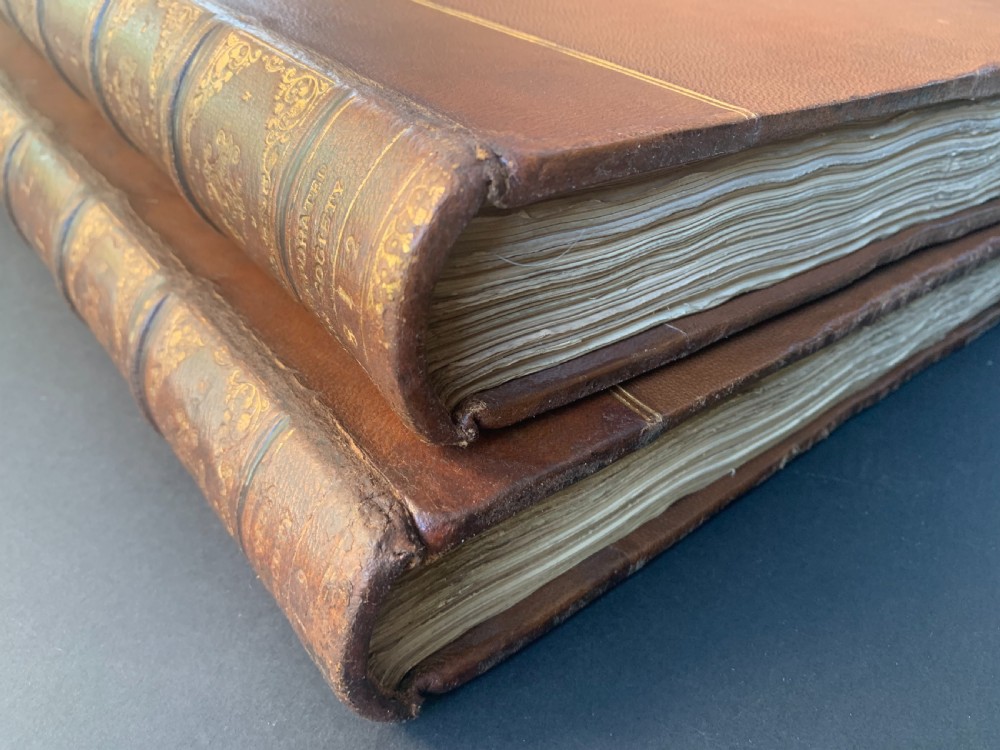 Regency period 2 book elephant folio 1st Edition set of Sir William Colt Hoare's Ancient History of Wiltshire with numerous full page engraved plates View VII