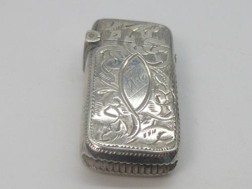 Silver Vesta Case
