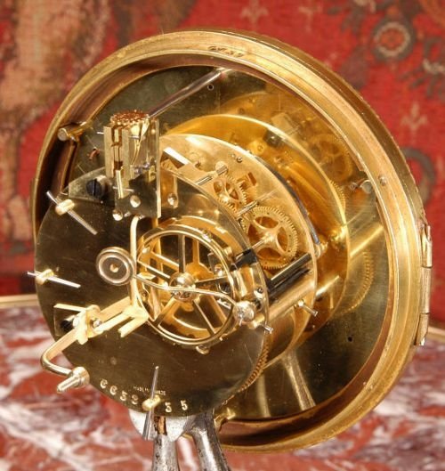 fig 4. Antique French Cartel Wall Clock