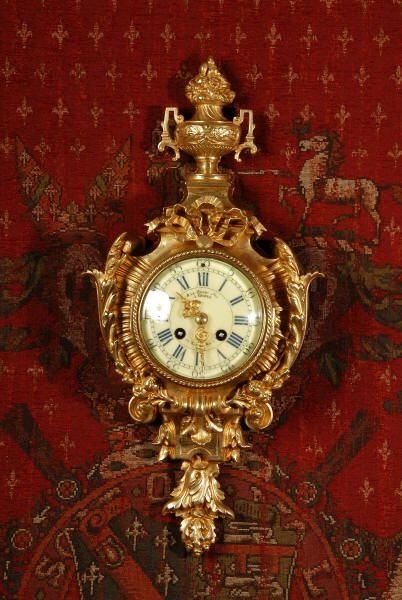 fig 1. Stunning Louis XVI Cartel Clock
by Samuel Marti