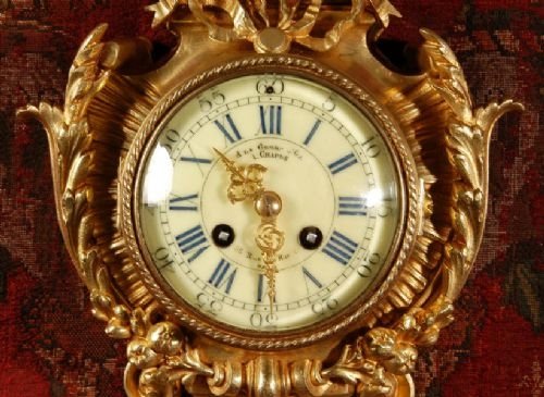 fig 3. Stunning Louis XVI Cartel Clock
by Samuel Marti