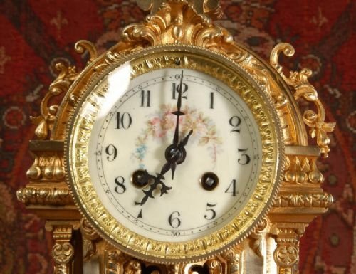 fig 2. Antique French Boudoir Clock
by Vincenti et Cie