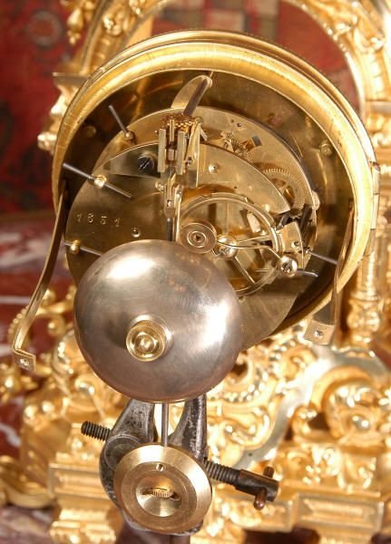 fig 3. Antique French Boudoir Clock
by Vincenti et Cie