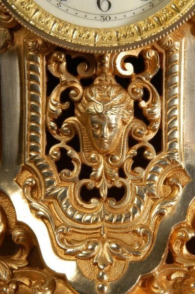 fig 4. Antique French Boudoir Clock
by Vincenti et Cie