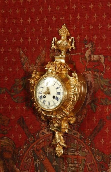 fig 1. Stunning Louis XVI Cartel Clock
by Japy Freres