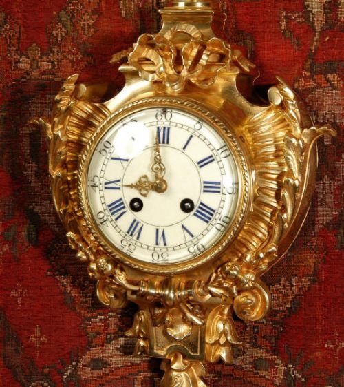 fig 2. Stunning Louis XVI Cartel Clock
by Japy Freres