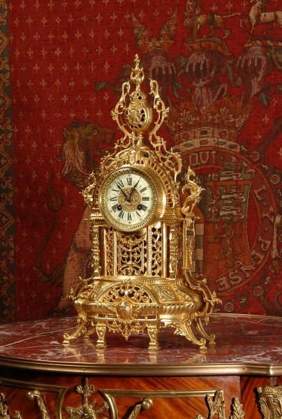 fig 1. Antique French Boudoir Clock