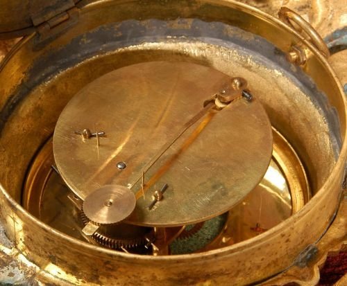 fig 4. Antique French Rococo Cartel Wall Clock
by Japy Freres