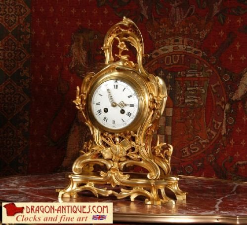 Large Antique French Rococo Clock
by Samuel Marti