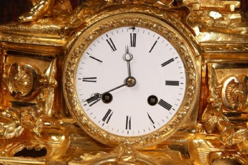 fig 3. Stunning Early Ormolu Clock
The Vintner, Rollin A Paris