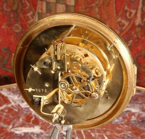 fig 4. Antique French Cartel Wall Clock