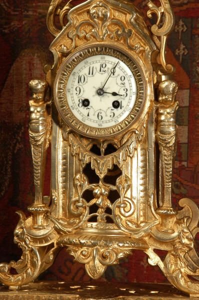 fig 3. Large Japy Freres Table Clock