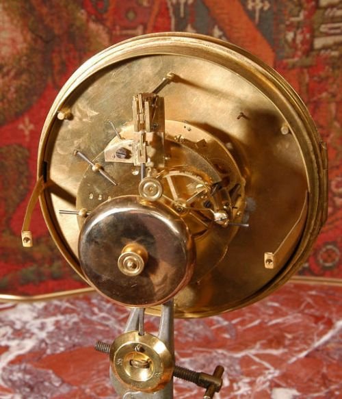 fig 4. Large Rococo Cartel Wall Clock
by Fritz Marti