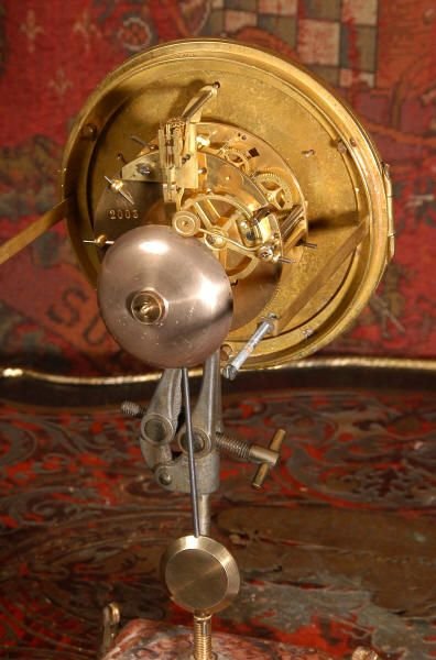 fig 4. Huge and Magnificent Antique French Gothic Cartel Wall Clock by Samuel Marti. 