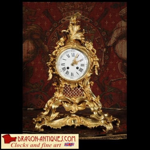 Large Antique French Rococo Clock
by Samuel Marti