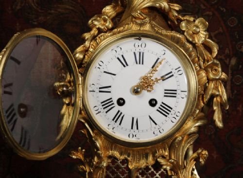 fig 2. Large Antique French Rococo Clock
by Samuel Marti