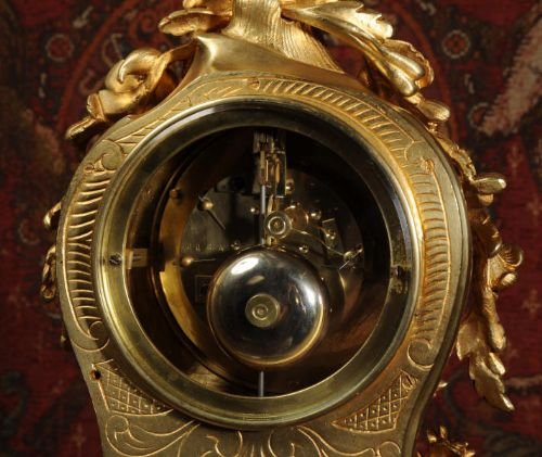 fig 4. Large Antique French Rococo Clock
by Samuel Marti