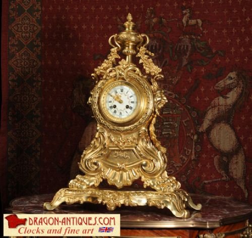 Huge Antique French Gilt Brass Clock
samuel Marti