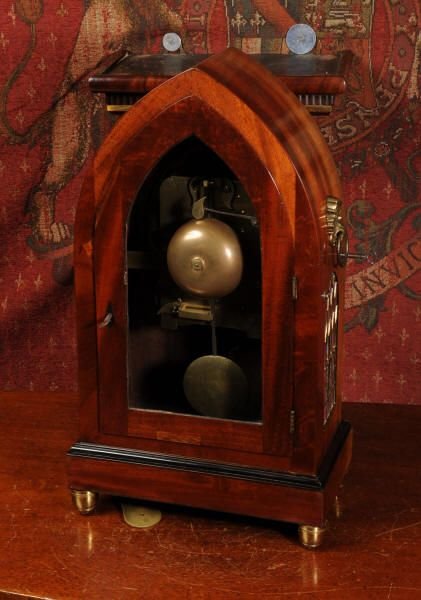 fig 4. English Regency Antique Bracket Clock
With Original Bracket