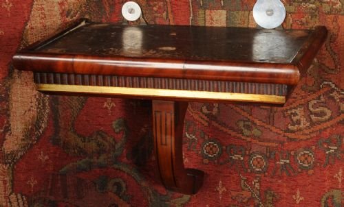 fig 3. English Regency Antique Bracket Clock
With Original Bracket