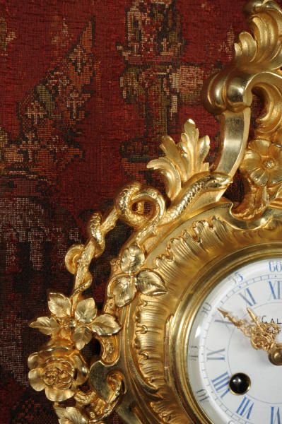 fig 2. Japy Freres Rococo Cartel Clock