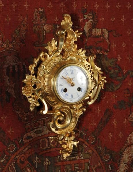 fig 1. Japy Freres Rococo Cartel Clock