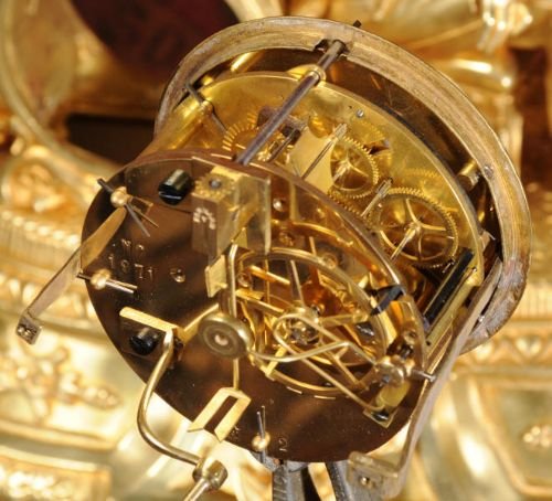 fig 4. Superb Early French Ormolu Clock
Jean-Francois Galaup Lapérouse