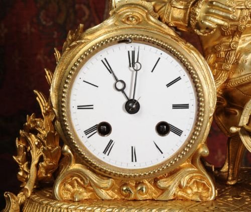 fig 3. Superb Early French Ormolu Clock
Jean-Francois Galaup Lapérouse