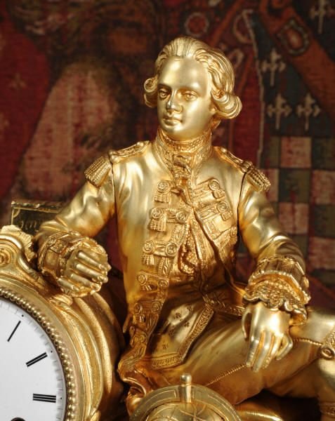 fig 2. Superb Early French Ormolu Clock
Jean-Francois Galaup Lapérouse